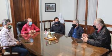 Firma del convenio con la firma ECO ABASTO SRL\u002E