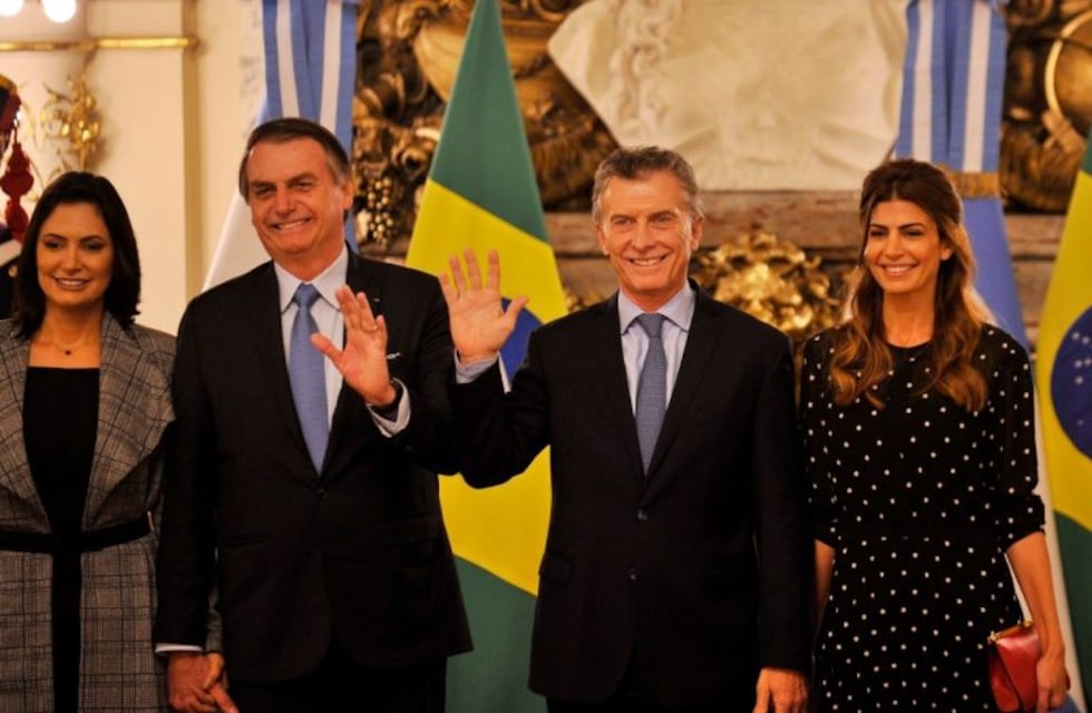 Mauricio Macri recibió a Jair Bolsonaro, en su primera visita oficial a la Argentina