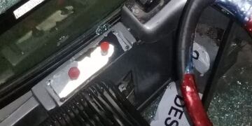 El chofer de transpuntano debió ser internado\u002E