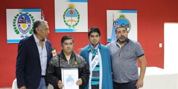 entrega de becas
