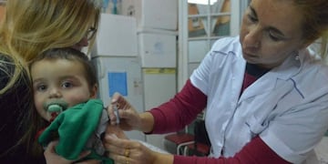Vacunas a niños\u002E
