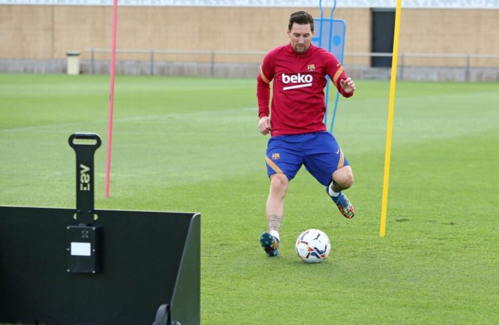 El gesto de Leo Messi en el entrenamiento de Barcelona que tranquilizó a sus hinchas