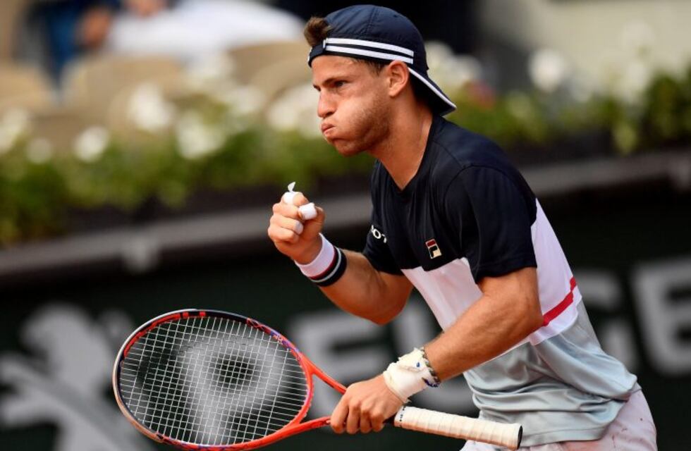 Diego Schwartzman dio vuelta un partidazo y clasificó a cuartos de final de Roland Garros