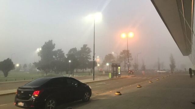 La visibilidad se redujo en el arranque del a jornada. (Imagen ilustrativa)