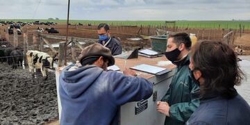 El Registro Nacional de Trabajadores Rurales y Empleadores (Renatre) se hizo cargo de intervenir a partir de la denuncia\u002E (@renatreinforma)