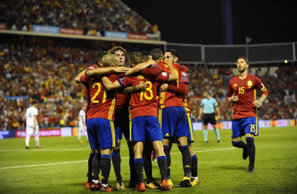 España venció a Albania 3-0 y se clasificó al Mundial de Rusia 2018