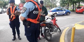 Motos secuestradas Carlos Paz