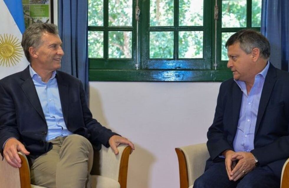 Peppo estará este martes en la reunión con Macri por el Presupuesto 2019