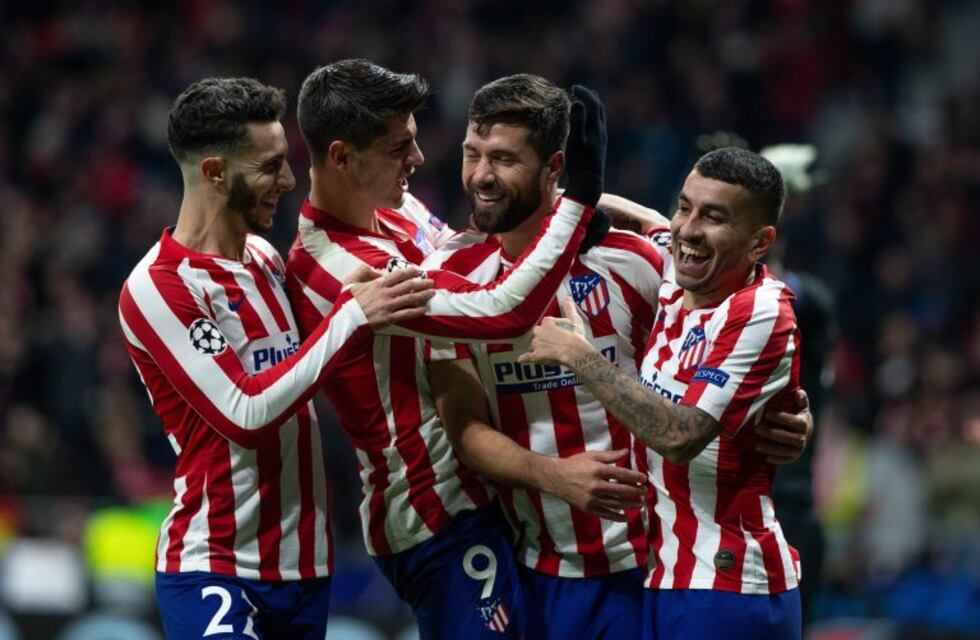 Atlético Madrid venció 2-0 al Lokomotiv ruso y se clasificó a octavos de la Champions