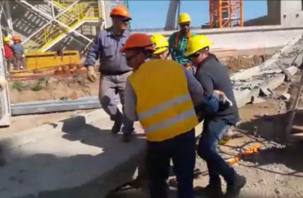 Impactante video muestra el momento del accidente en la planta de Renova donde murió un trabajador