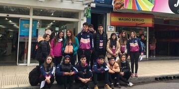 Alumnos del Instituto Suyai en San Luis\u002E Fotos: El Diario de la República