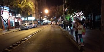 Paro de transporte en Posadas\u002E (Foto: El Territorio)