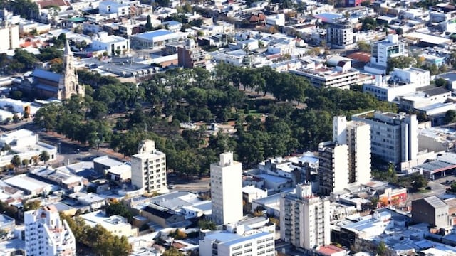 Vista aérea de Rafaela