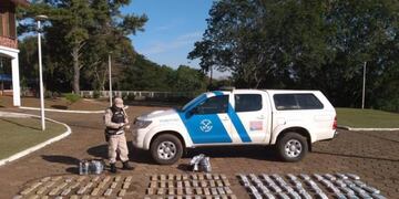 Además de la droga, en el bote había cigarrillos de contrabando\u002E