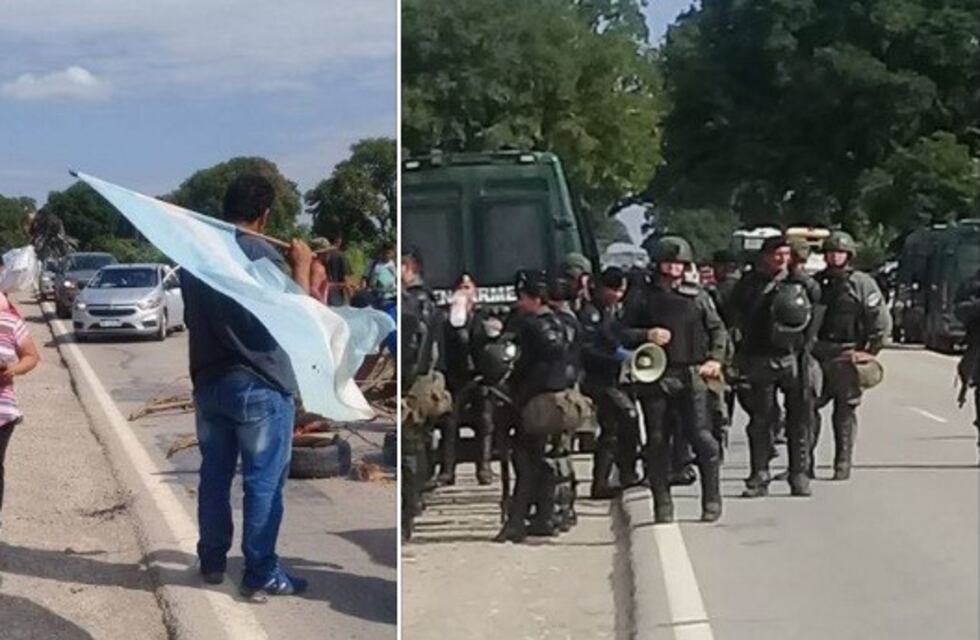 Conflicto bagayeros: cortaron media calzada al norte de Orán, sobre la ruta nacional 50