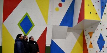 El Intendente recorrió el ala próxima a inaugurarse en el Enrique Mosconi