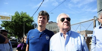 Elecciones en Boca\u002E Pergolini (Foto:Clarín)