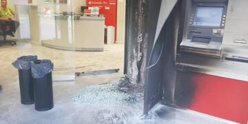 El ataque al cajero automático ocurrió a metros del Mercado Norte\u002E