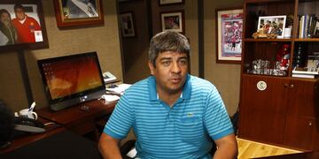 DYN13, BUENOS AIRES 08/06/16, FOTOGRAFIA DE ARCHIVO DEL SECRETARIO ADJUNTO DE CAMIONEROS, PABLO MOYANO, QUE ACOMPAu00d1A REPORTAJE .FOTO: DYN/ARCHIVO/ALBERTO RAGGIO. buenos aires pablo moyano dirigente sindical sindicalista camionero gremialista gremio camion