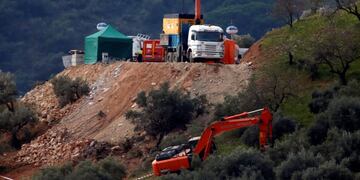 Operativo de rescate de Julen, niño de dos años en Totalán\u002E (ALEX ZEA/EUROPA PRESS)\u002E