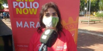 Viviana Figueroa, del Rotary Club de Eldorado\u002E