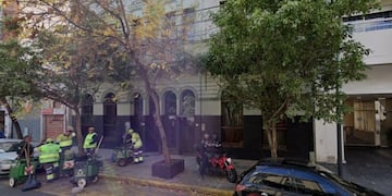 Geriátrico en Balvanera con 32 casos de Covid (Foto: Google Maps)