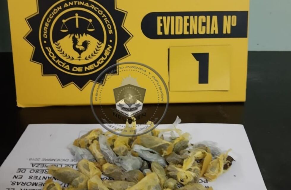 Policía de Neuquén incautó droga en cuatro procedimientos