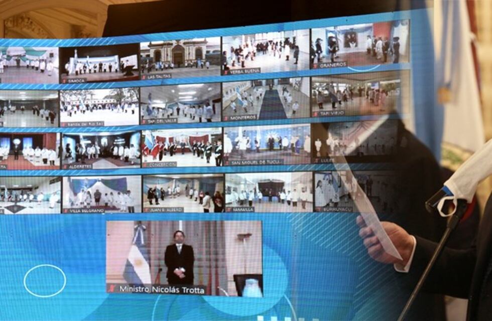 Día de la Bandera: más de 100 niños juraron lealtad de manera virtual