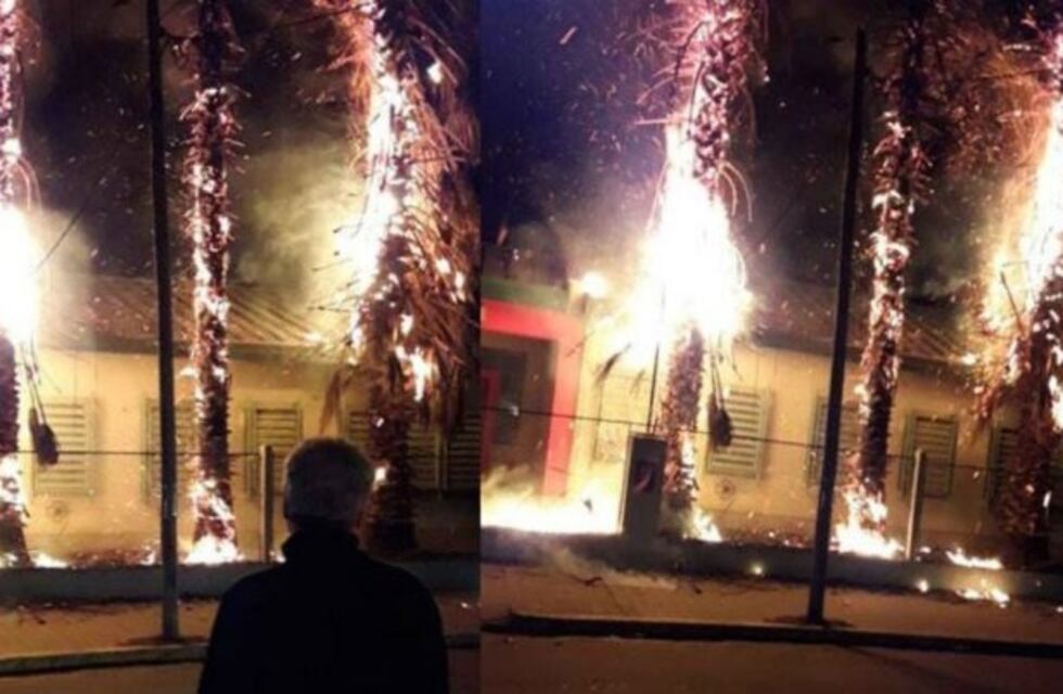 Prendieron fuego el Ipem 175 de Villa Azalais y sospechan de alumnos