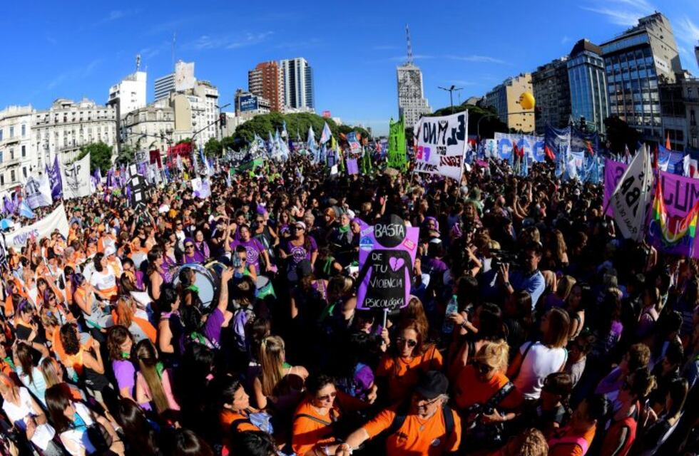 La marcha del 8M en imágenes