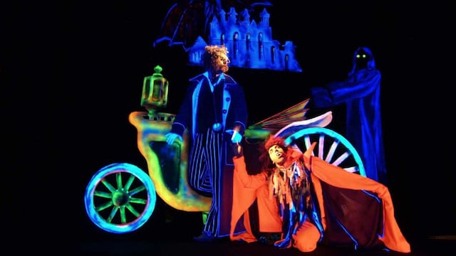 La magia del Teatro Negro de Praga