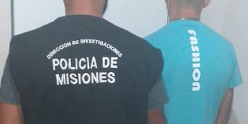 El ladrón intentó escapar cuando se vio cercado por los uniformados\u002E