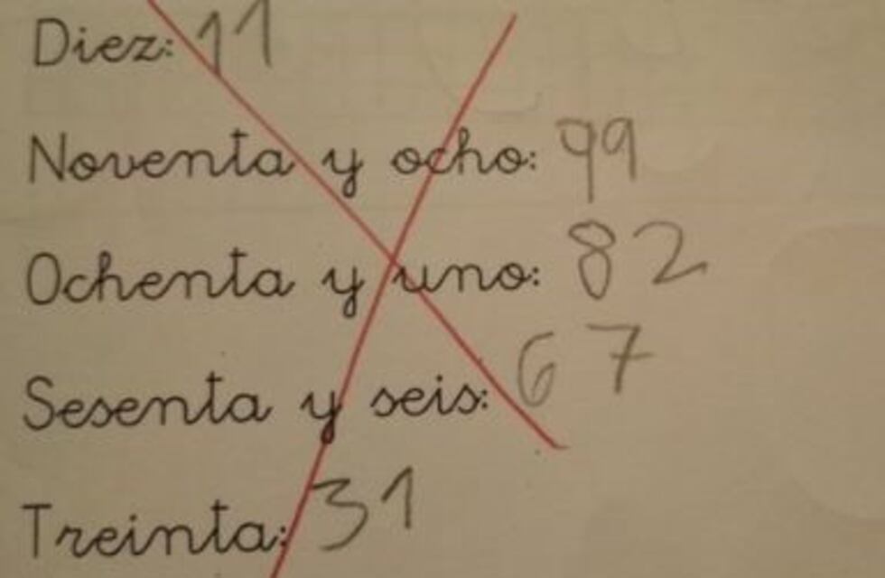 La respuesta de un niño ante un ejercicio de matemática que se volvió viral