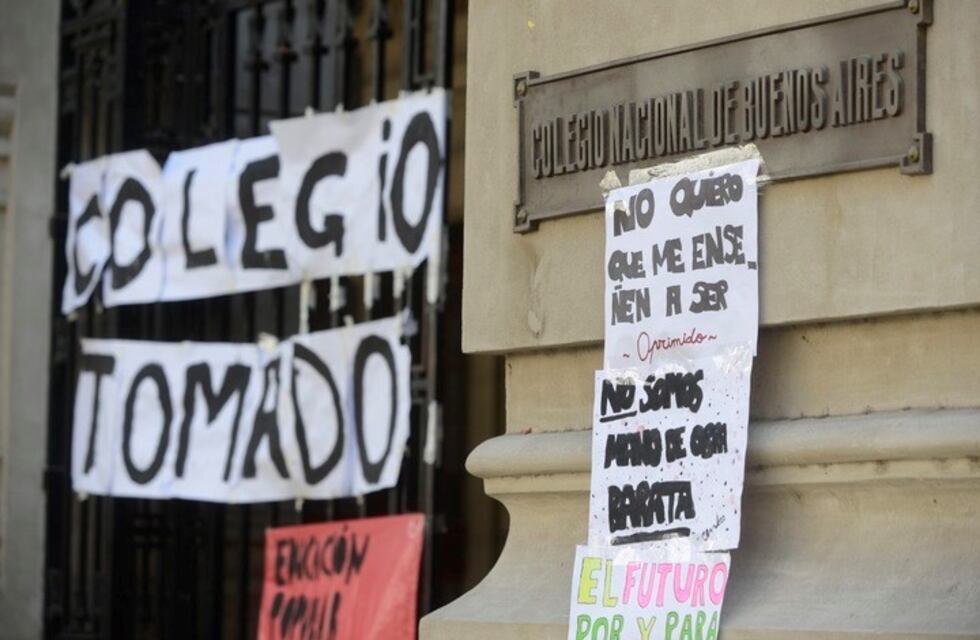 Denunciaron un abuso sexual cometido durante la toma del Nacional Buenos Aires