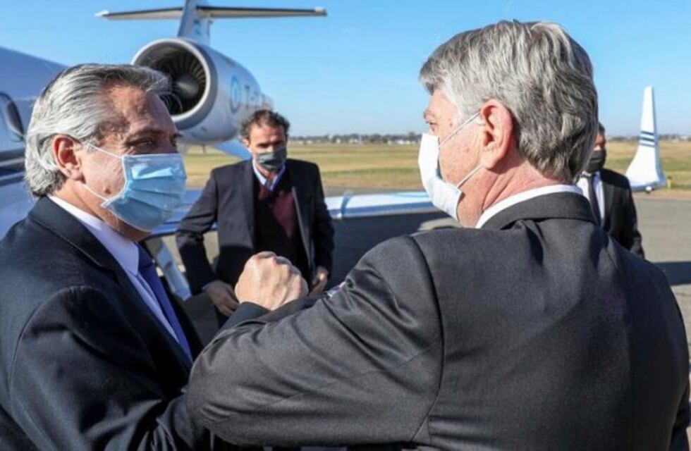 Fuerte respaldo del presidente a La Pampa en la disputa con Mendoza por el Atuel