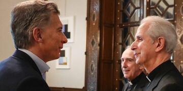 Encuentro de Macri con la Conferencia Episcopal Argentina\u002E (foto: Federico López Claro)