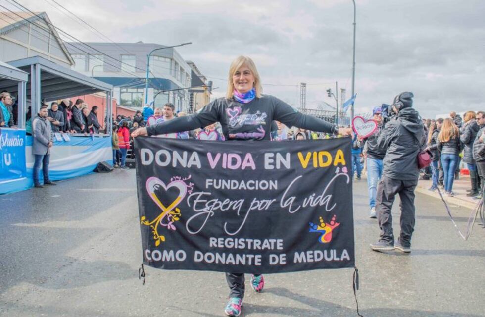 Una fueguina correrá la ultramaratón de Madryn para concientizar sobre la donación de médula ósea