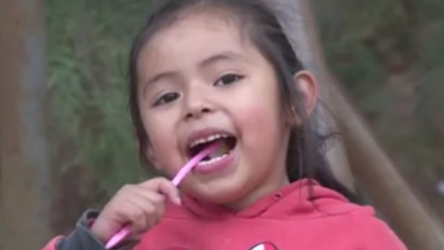 Acción solidaria de estudiantes de odontología en Purmamarca