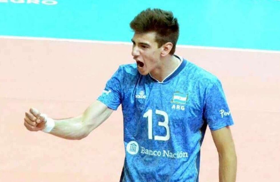 El alvearense Agustín Loser se prepara para jugar en la liga francesa de vóley