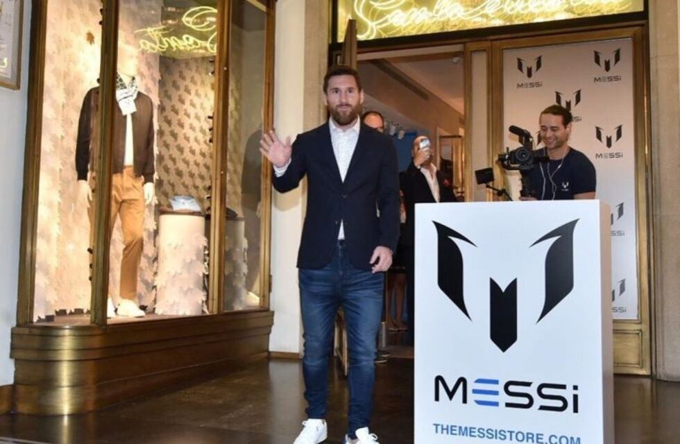 Lionel Messi presentó su propia marca de ropa