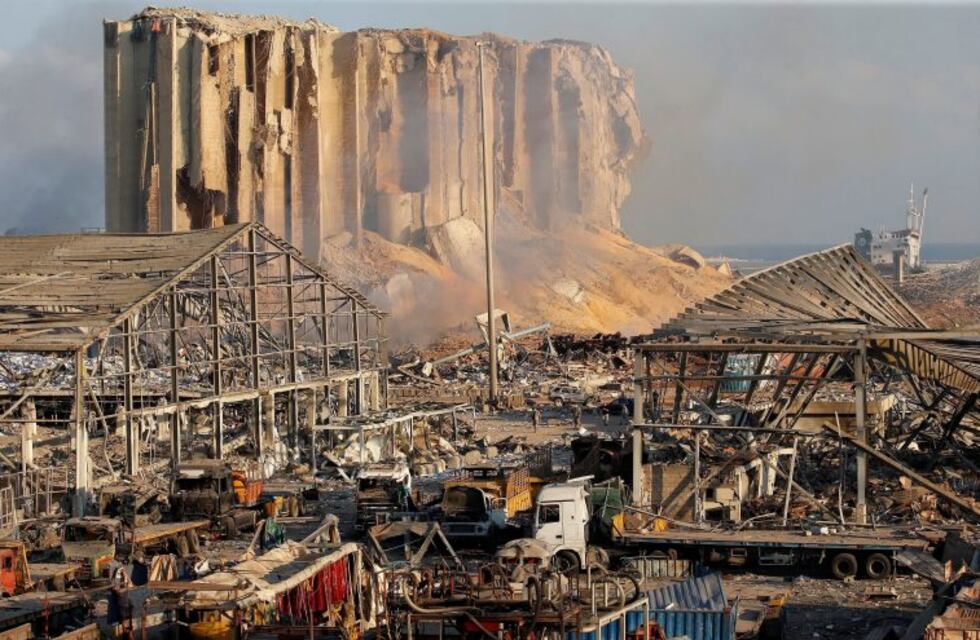 Nitrato de amonio, la causa de la explosión en Beirut