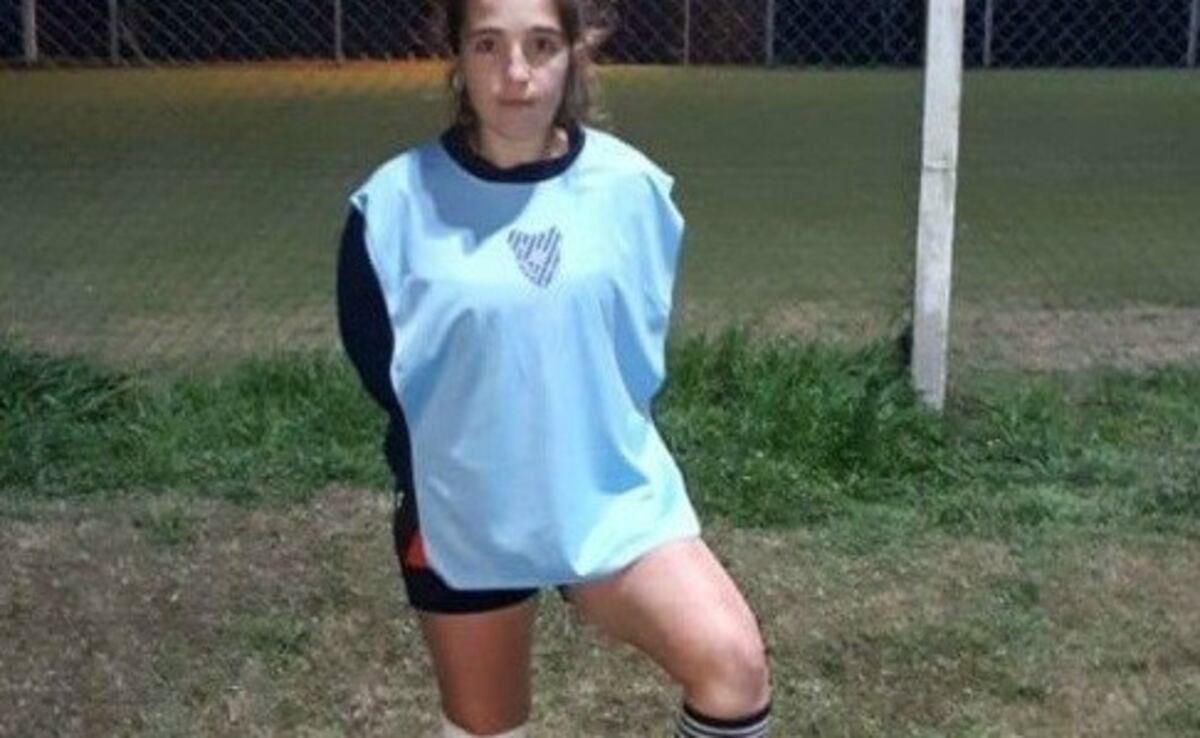 Yésica Forti, con la casaca de Paraná\u002E (Facebook)