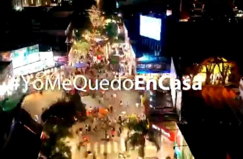 Carlos Paz: "Hoy te pedimos que te quedes en tu casa"