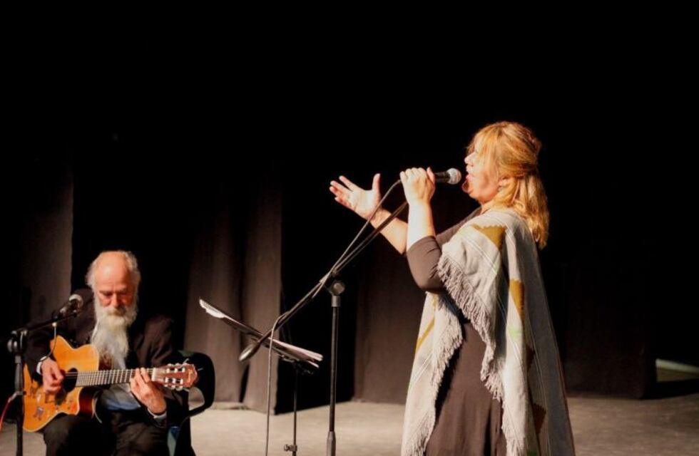 Peña folclórica en el Esther Fadul: "la verdad es que la gente respondió de la mejor manera", dijo Ferreyra