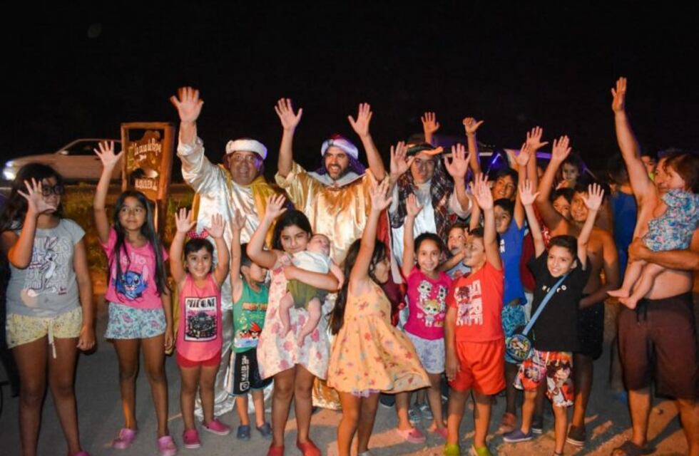Brochero recibió a los Reyes Magos