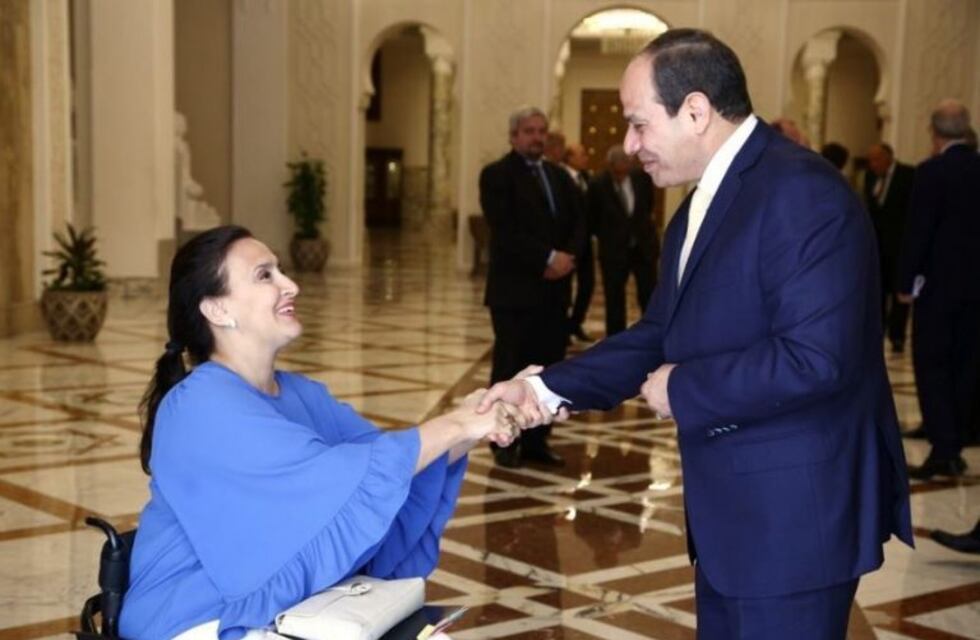 Gabriela Michetti se reunió con el presidente de Egipto y aseguró que son un "socio estratégico" para Argentina