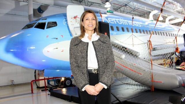 Isela Constantini renunciu00f3 a Aerolu00edneas Argentina.