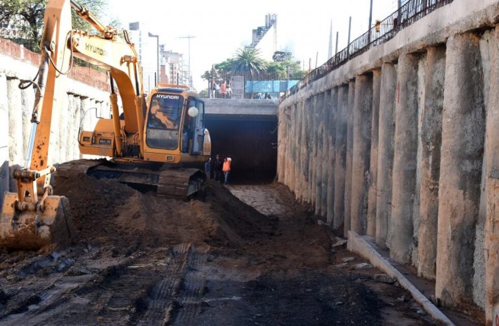 Comenzaron las excavaciones para finalizar el túnel de Plaza España
