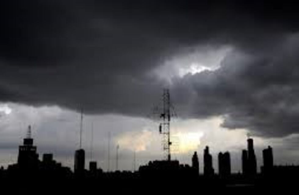Emiten un alerta a muy corto plazo por tormentas fuertes para el sur de Córdoba