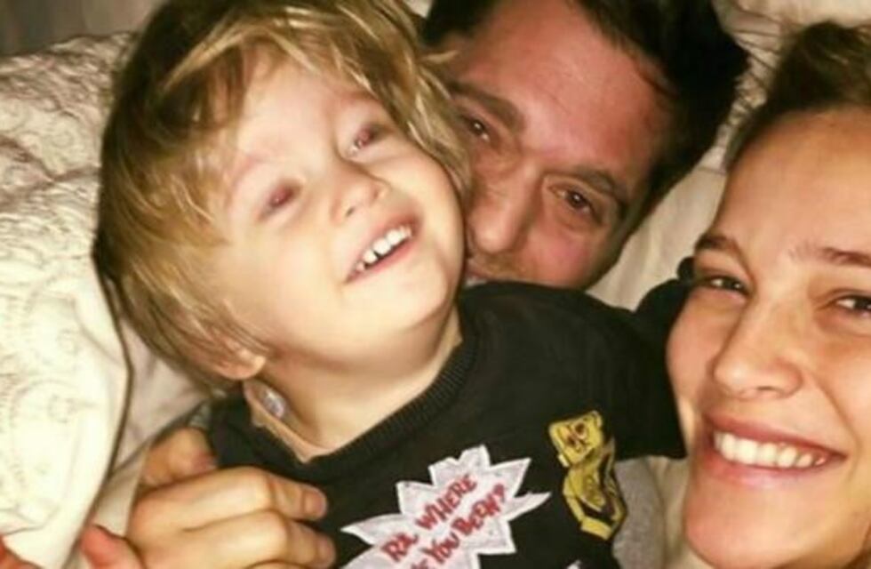Luisana Lopilato publicó una imagen con Noah después de la enfermedad